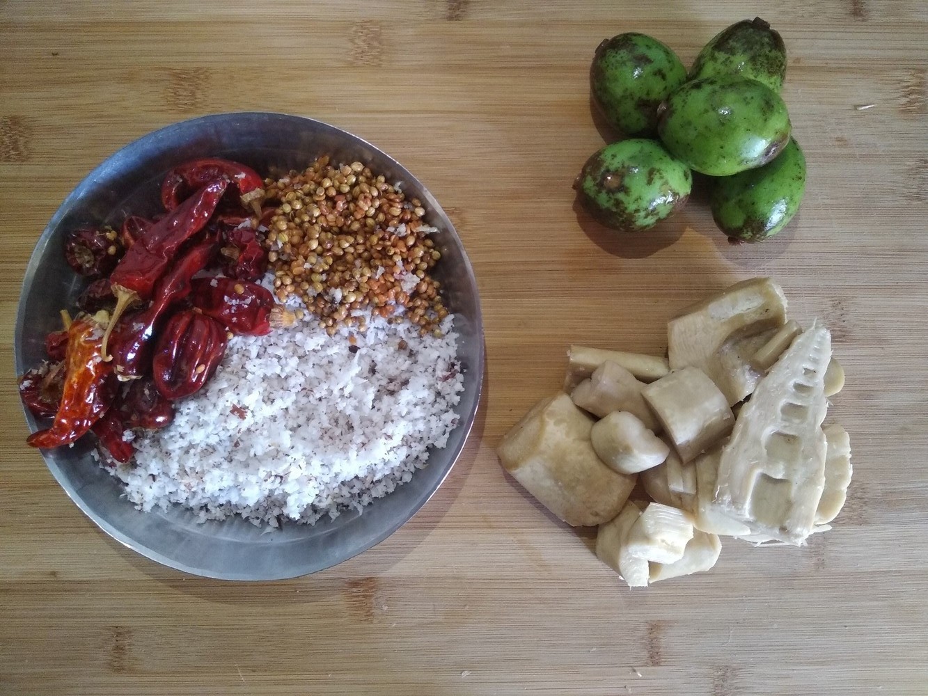Picture of Ingredients for Keerlu Ambade Gashi
