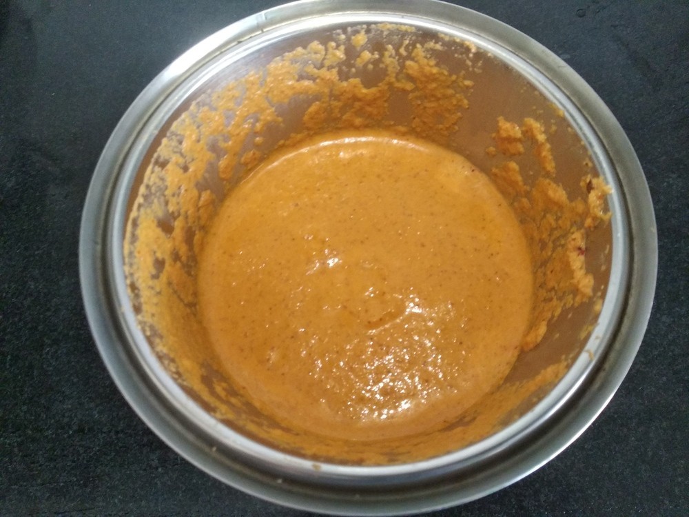 Ground masala for the keerlu Ambade gashi